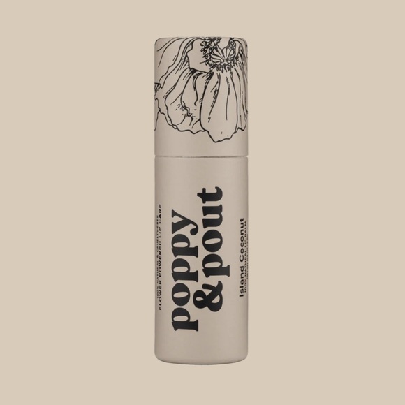Poppy & Pout Other - Poppy & Pout Island Coconut Lip Balm